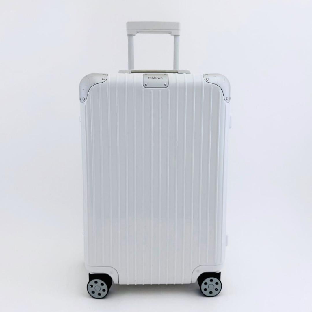 生涯保証 美品 リモワ ハイブリッド チェックイン M 62L TSAロック 白