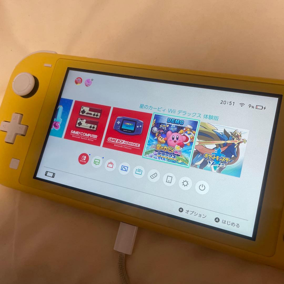 【値下げ中】Nintendo Switch Lite イエロー 本体