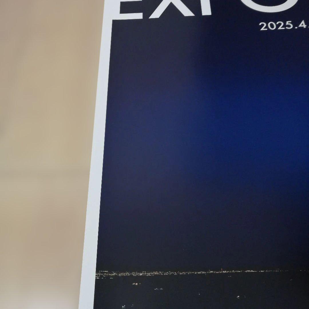 b*9様 大阪 関西万博 大屋根リング 夜景ポスター　　B1大判サイズ EXPO