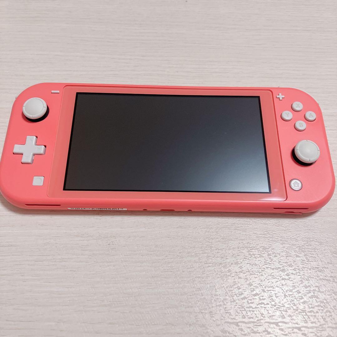 Nintendo Switch Lite コーラルピンク SDカード付き