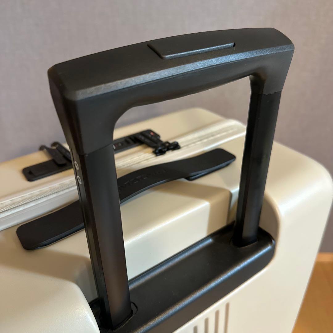 ☆未使用級☆ MAIMO キャリーケース M ライトベージュ　フロントオープン