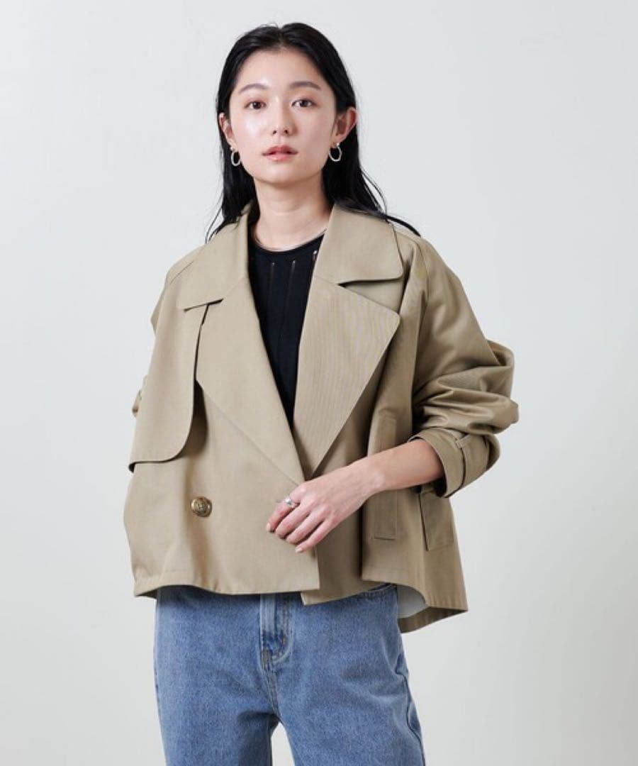 ＜MARW UNITED ARROWS＞ショート トレンチコート