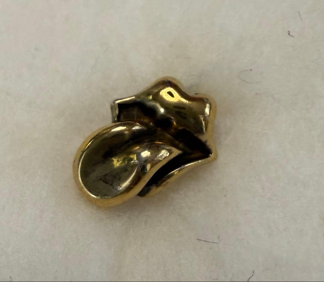 クロムハーツ　ストーンズ　リップ&タンピアス　18kコーティング