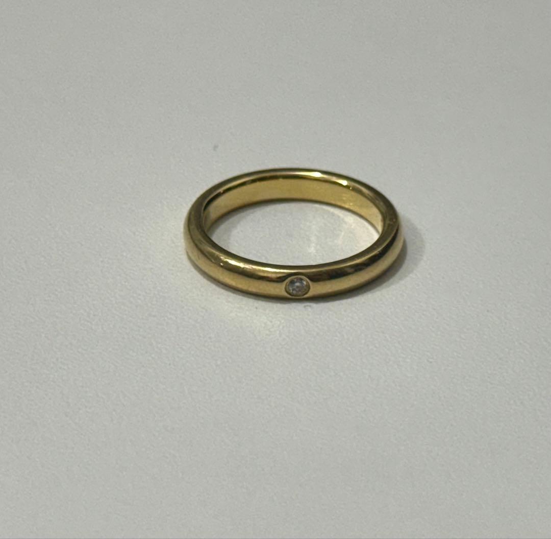 Tiffany k18 8号リング♪