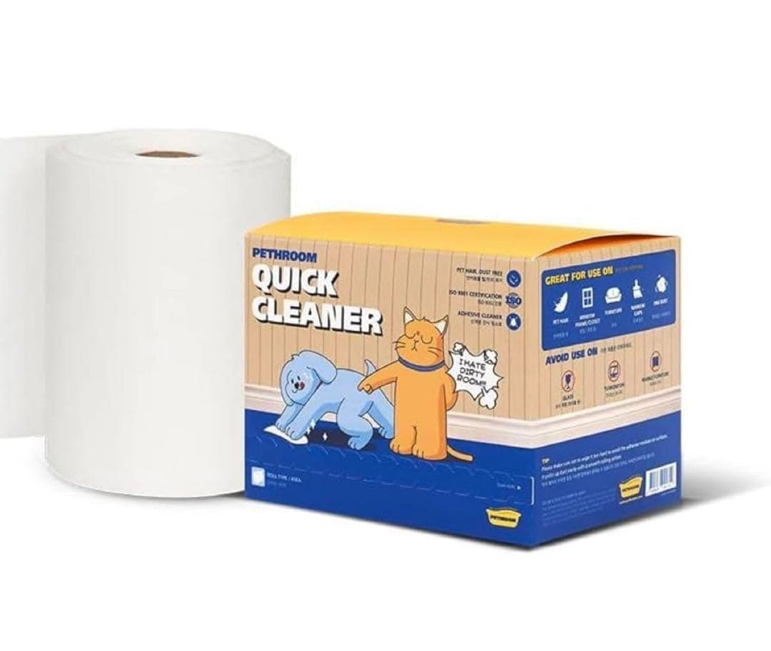 ☘️新品未使用☘️おそうじシート 猫犬ペット用 お掃除シート クイッククリーナー