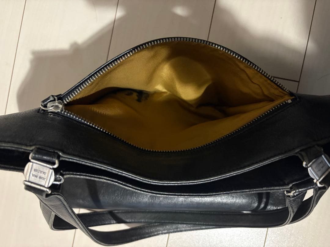 バッグ Jean Paul Gaultier leather tote bag