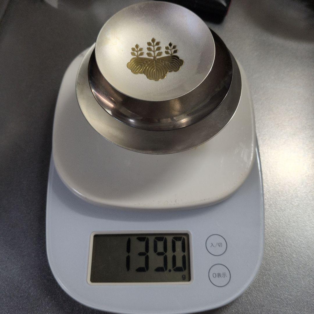 純銀杯　139g