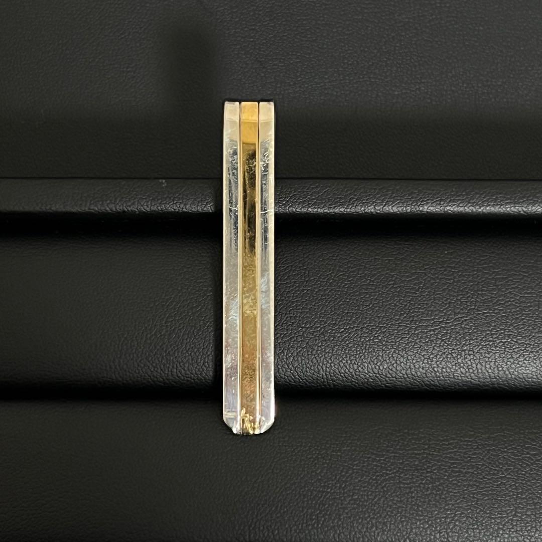 ティファニー スターリングシルバー 18Kイエローゴールド マネークリップ