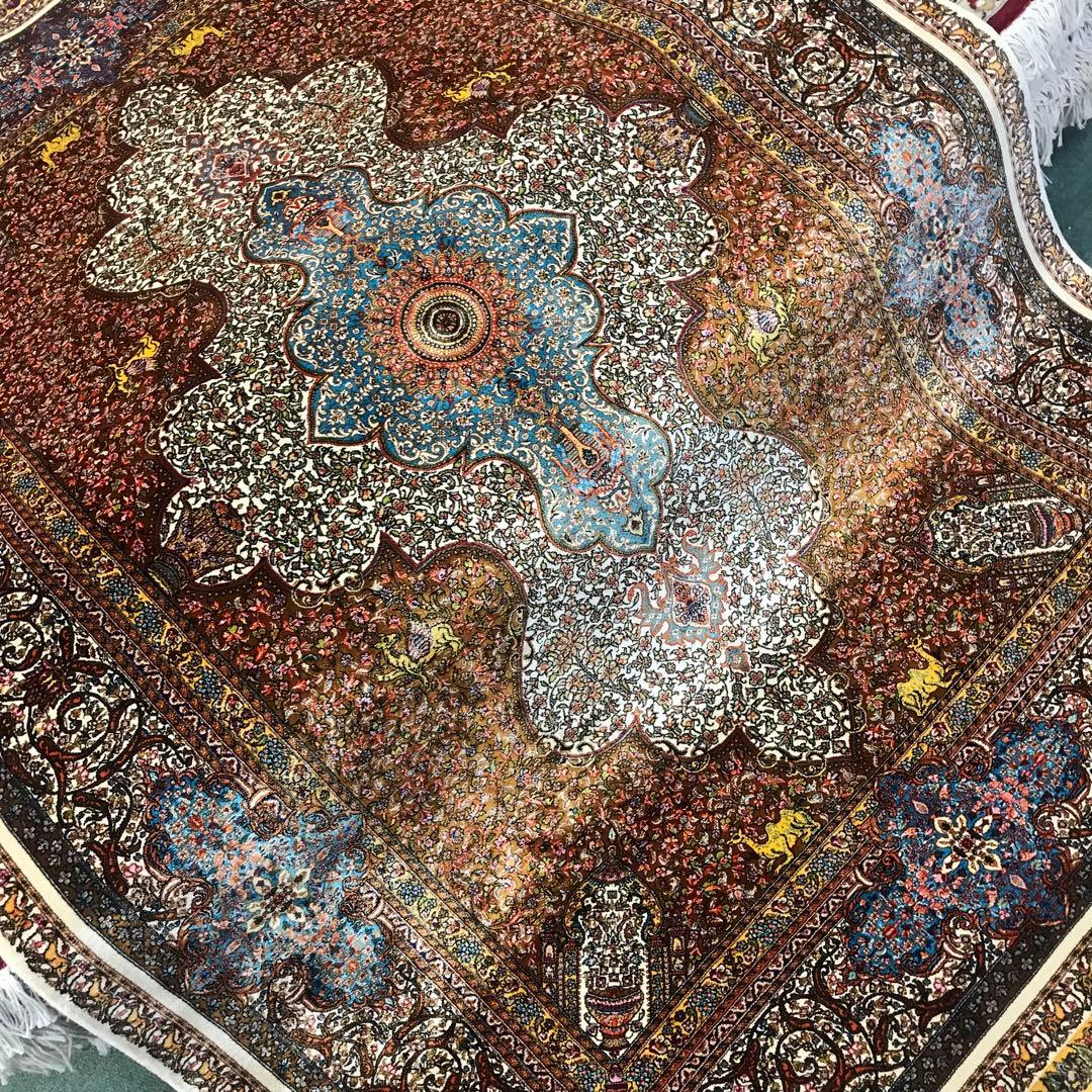 ペルシャ クム シルク ラグ/サイズ:100x150cm.. .. 249.