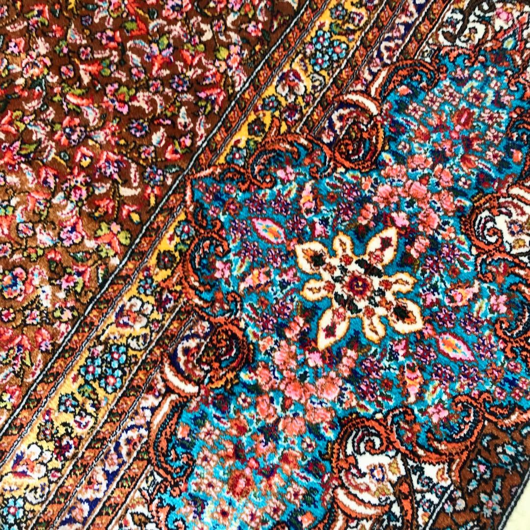 ペルシャ クム シルク ラグ/サイズ:100x150cm.. .. 249.