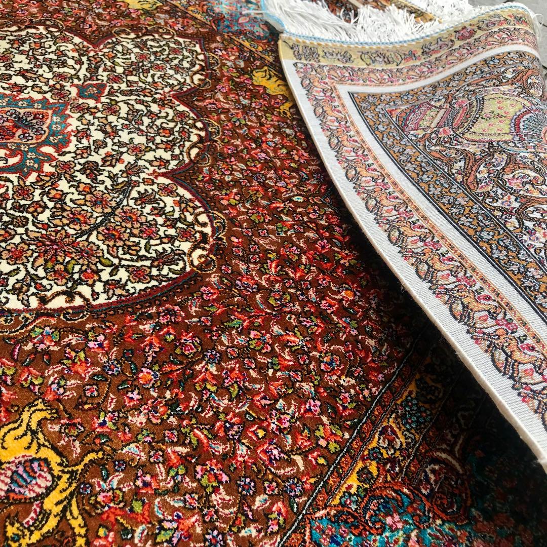 ペルシャ クム シルク ラグ/サイズ:100x150cm.. .. 249.