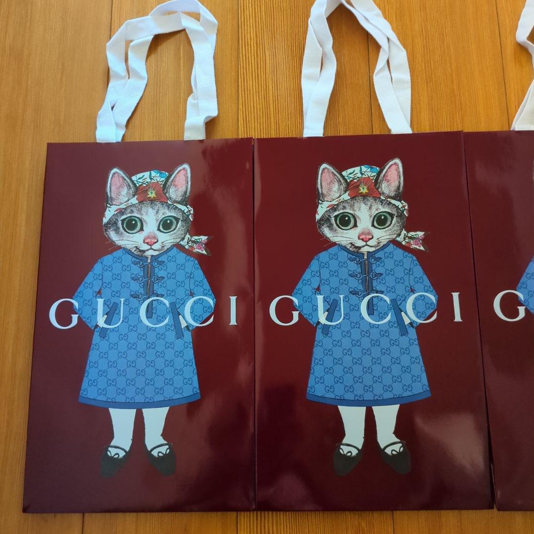 ◆新品 GUCCI ヒグチユウコ グッチ ショッパー 紙袋 3枚