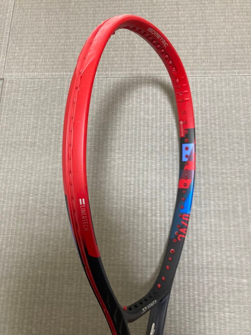 YONEX VCORE 100 テニスラケット G2 赤 2023年モデル