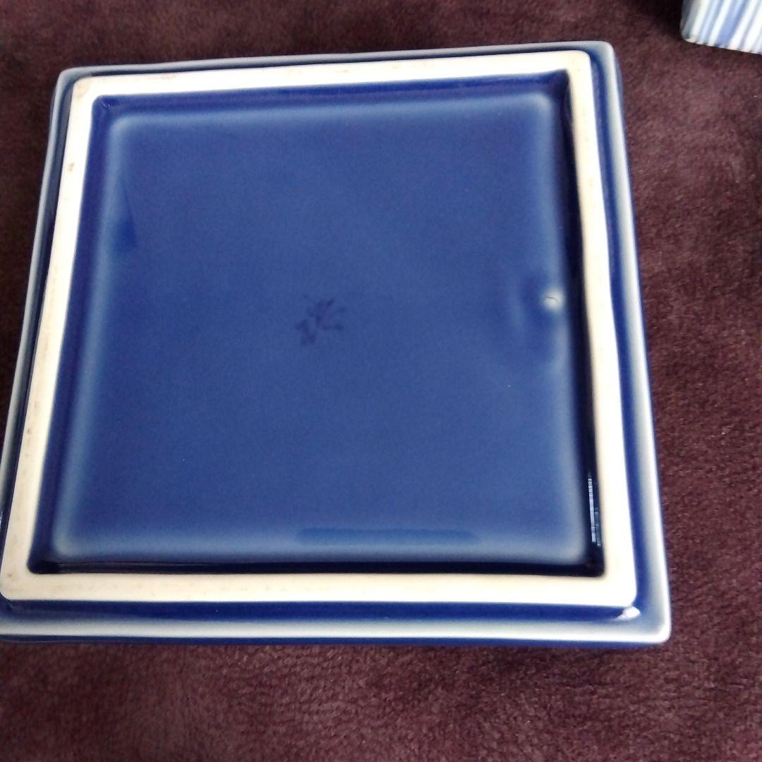 福珠窯★新品　陶器　 四角い器 3個セット