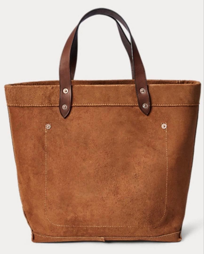 RRL ダブルアールエル Ranch Suede Tote定価23万コロラド牛革