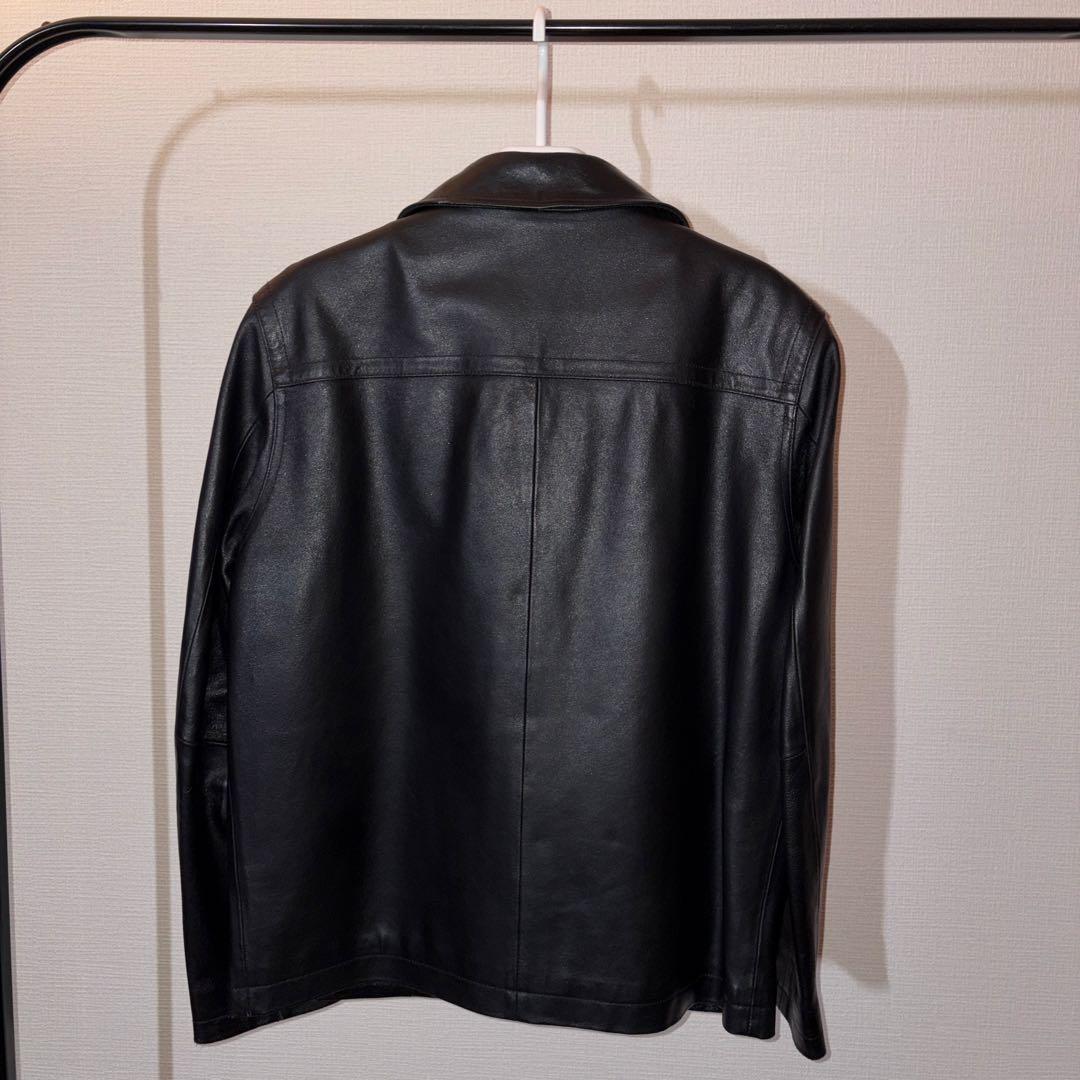 GAP レザージャケット Leather Zip Jacket オールドGAP