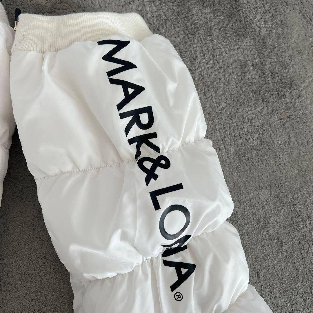 MARK&LONA マークアンドロナ　レッグウォーマー　ロゴ　レディース　ゴルフ