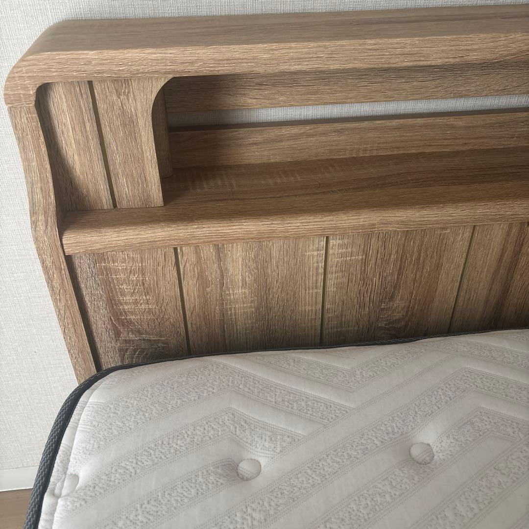 peopleN-sleep Hard2-ck セミダブル（マットレス付き）