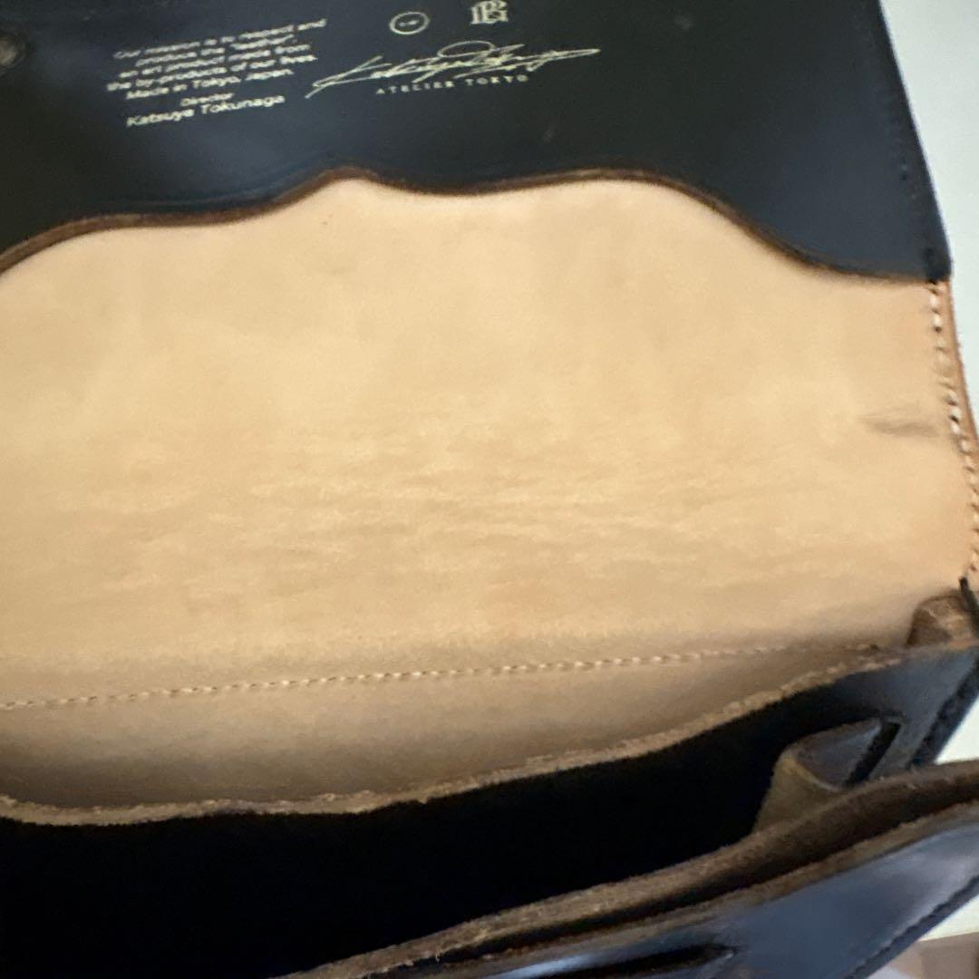 美品Katsuya Tokunaga Atelier Tokyoミドルウォレット