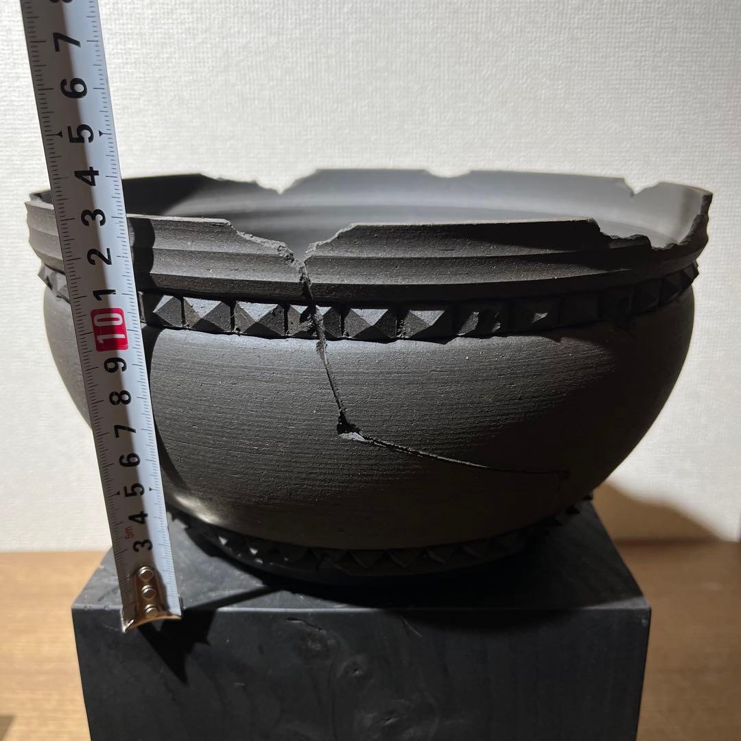 【希少】kikko鉢(特大／新品) 吉光窯　植木鉢