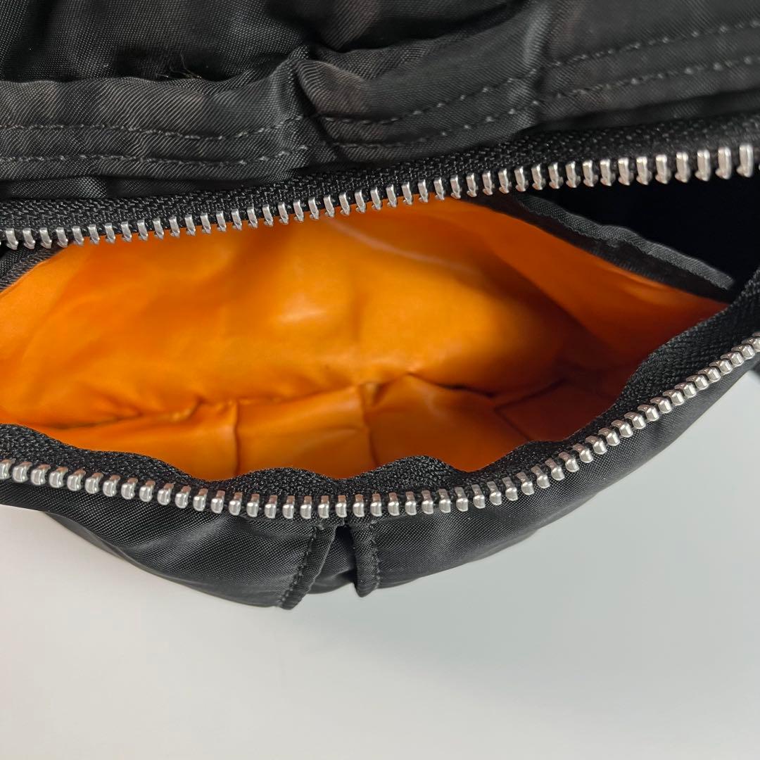 美品　PORTER ボディバッグ　タンカー　ブラック