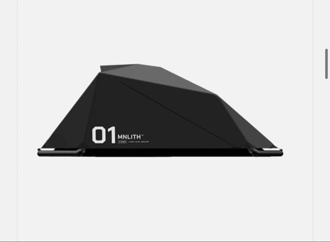 EXOD MONOLITH BLACK エアフレームテント&ハンモック中古