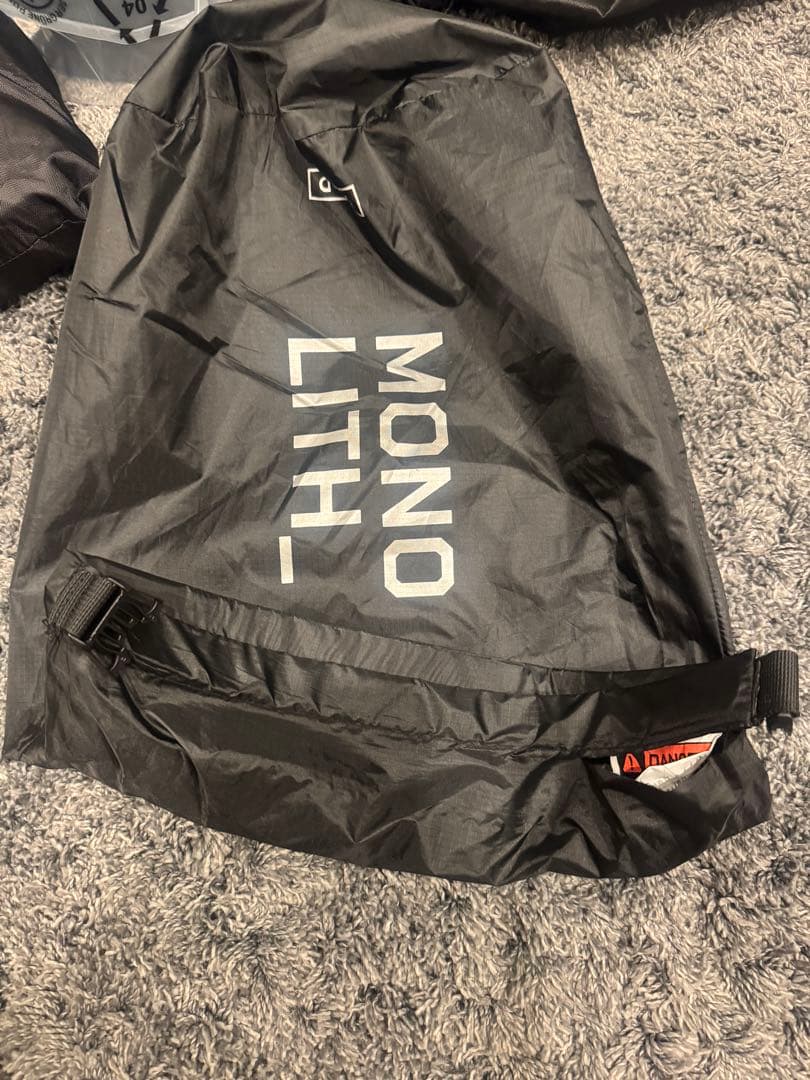 EXOD MONOLITH BLACK エアフレームテント&ハンモック中古