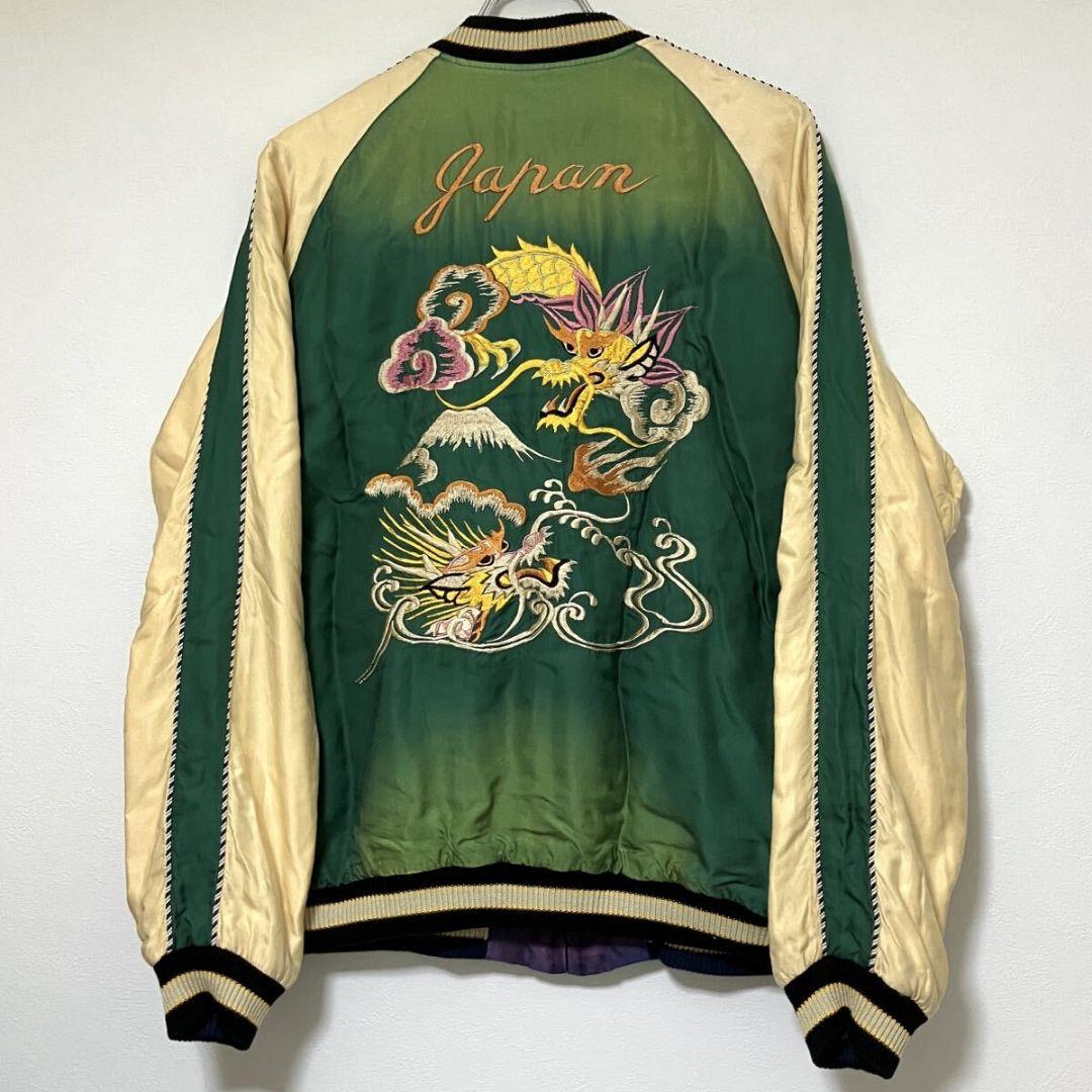 新品 テーラー東洋 エイジングモデル スカジャン 双龍×白虎/Lサイズ