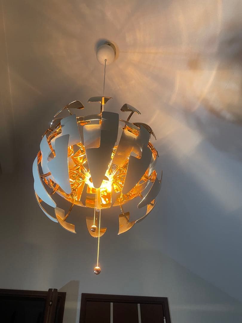 メタリックシーリングライト 球形　LED