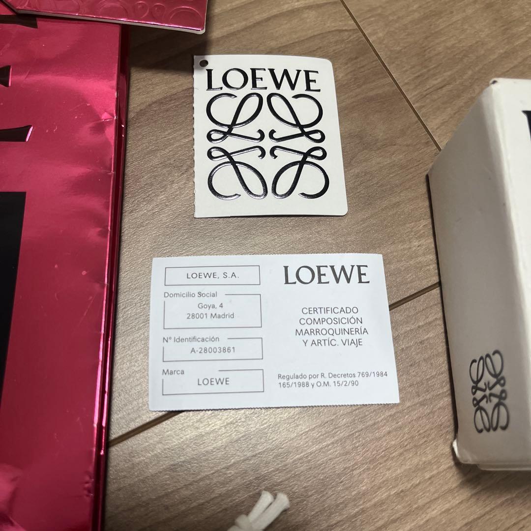【証明書付き】LOEWE ロエベ　アナグラム　キーリング