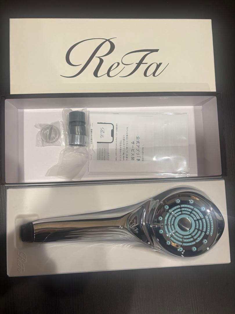 新品未使用　ReFa ファインバブルU シルバー　マイクロバブル シャワーヘッド