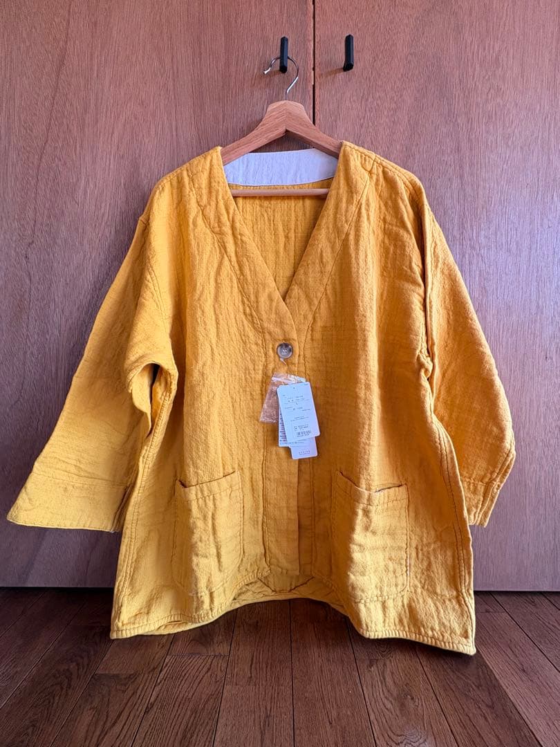 ※週末お値下げ uchino マシュマロワッフルガーゼ カーディガン