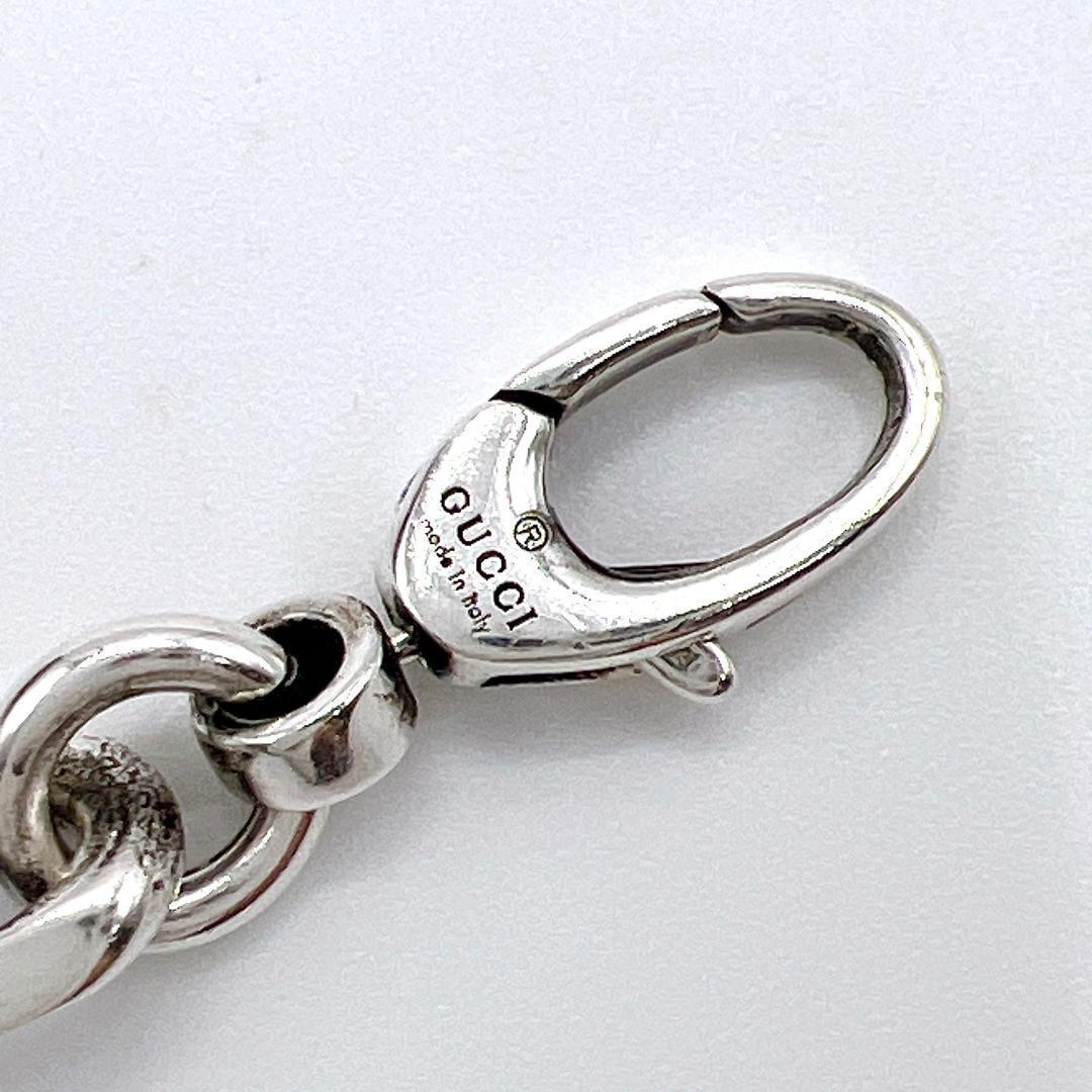 GUCCI グッチ インターロッキングG シルバーブレスレット Ag925 16