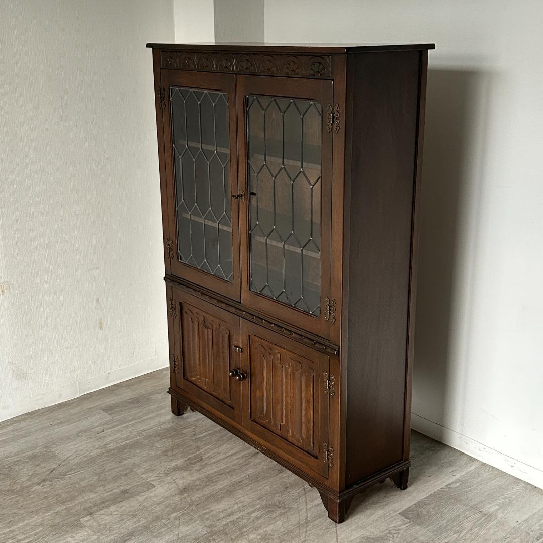 イギリス アンティーク家具 ブックケース 1950年頃 762A