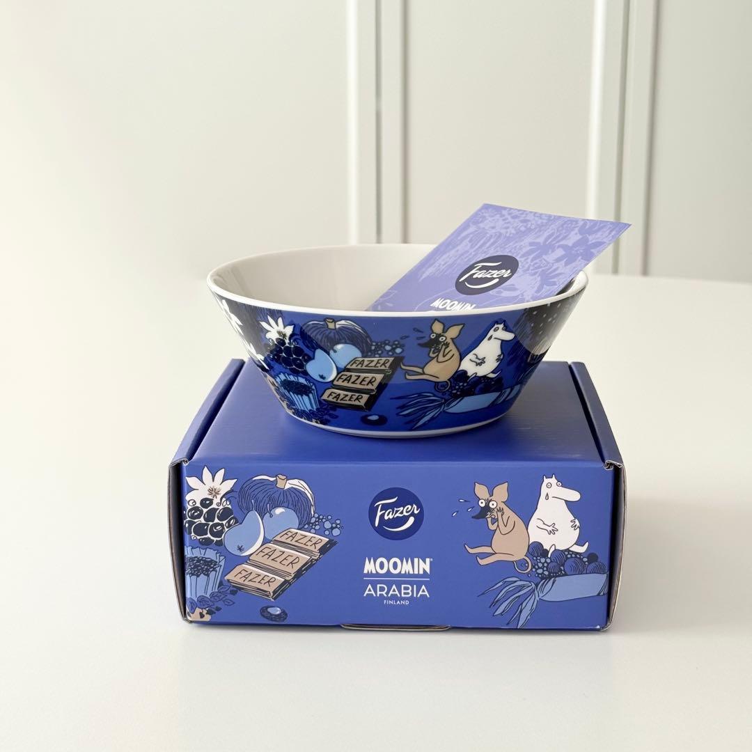 【新品未使用】限定MOOMIN×ARABIA×Fazerボウル15cmムーミン