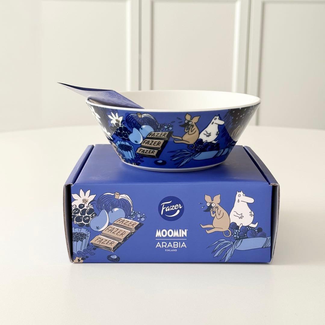 【新品未使用】限定MOOMIN×ARABIA×Fazerボウル15cmムーミン