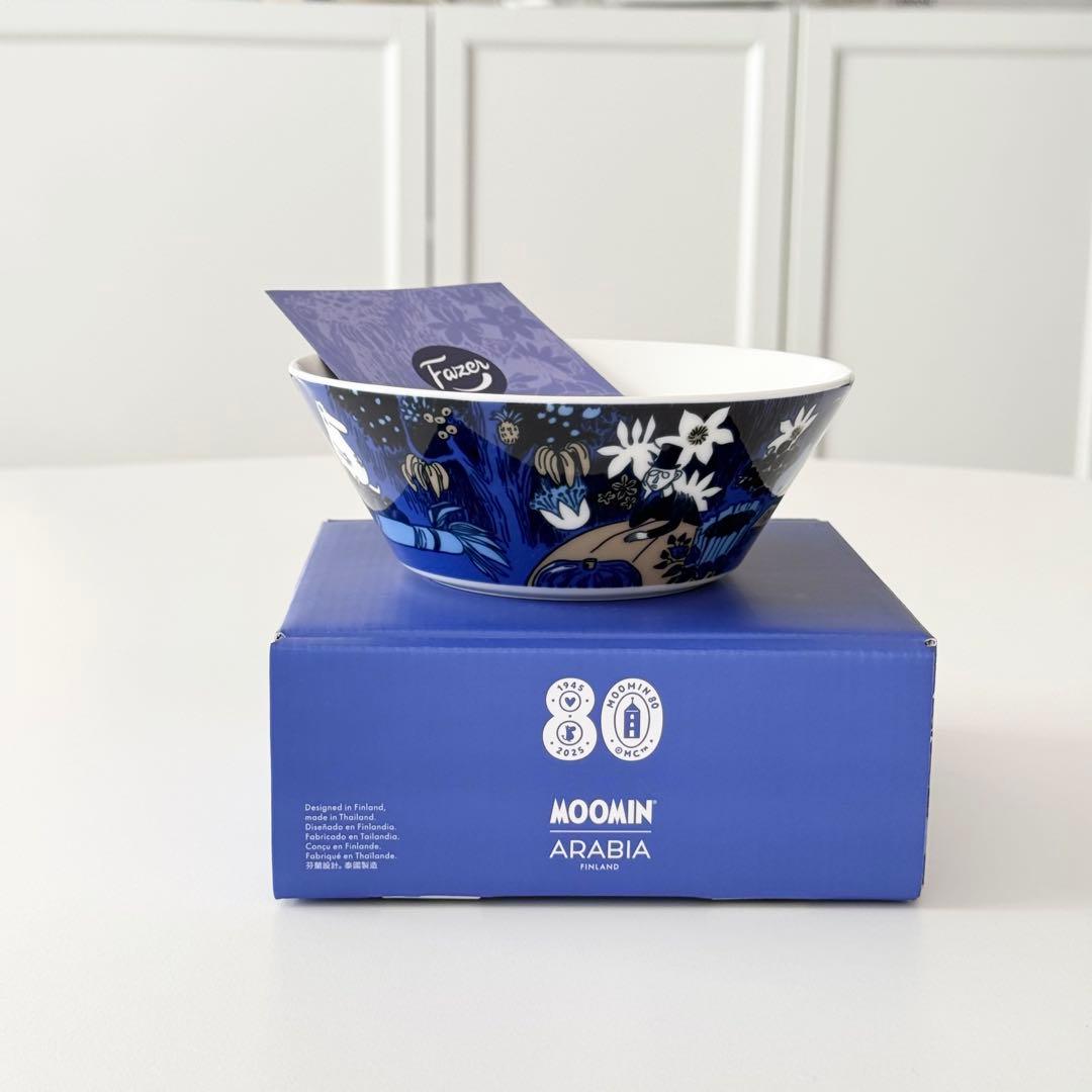【新品未使用】限定MOOMIN×ARABIA×Fazerボウル15cmムーミン
