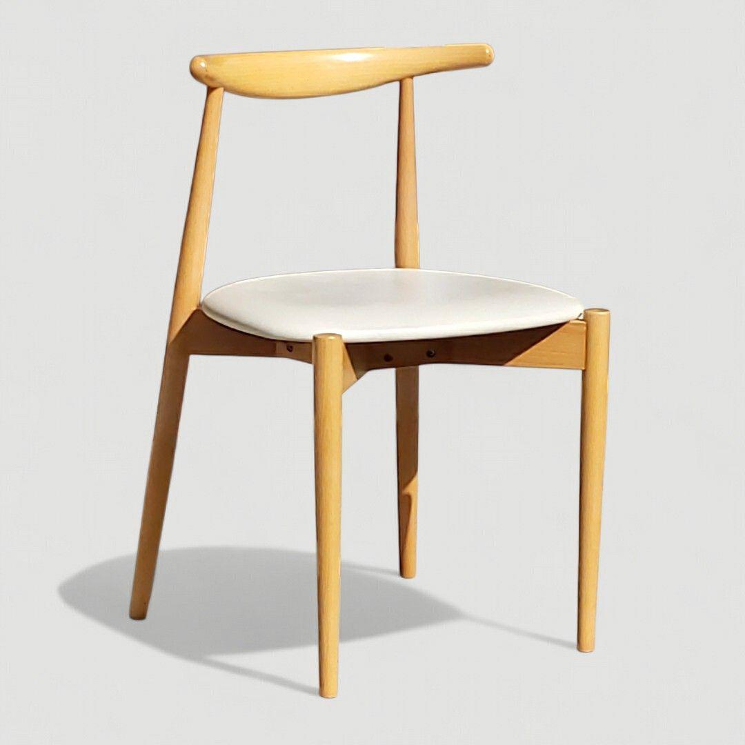 秋田木工 曲木 ダイニングチェア No.0808 IDC大塚家具 ホワイト ③