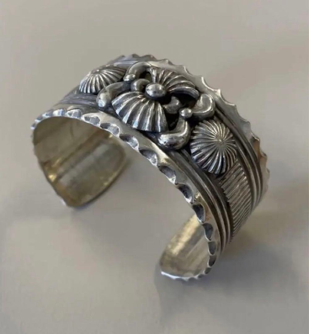 65g Delbert Gordon バングル　ヘヴィーゲージ　Navajo