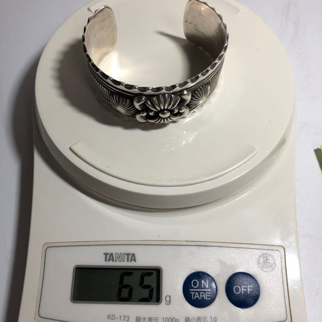 65g Delbert Gordon バングル　ヘヴィーゲージ　Navajo