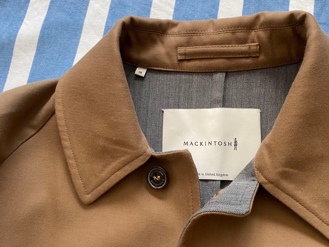 y*a様 美品MACKINTOSH Wフェイス、ウールギャバジンベージュ コート