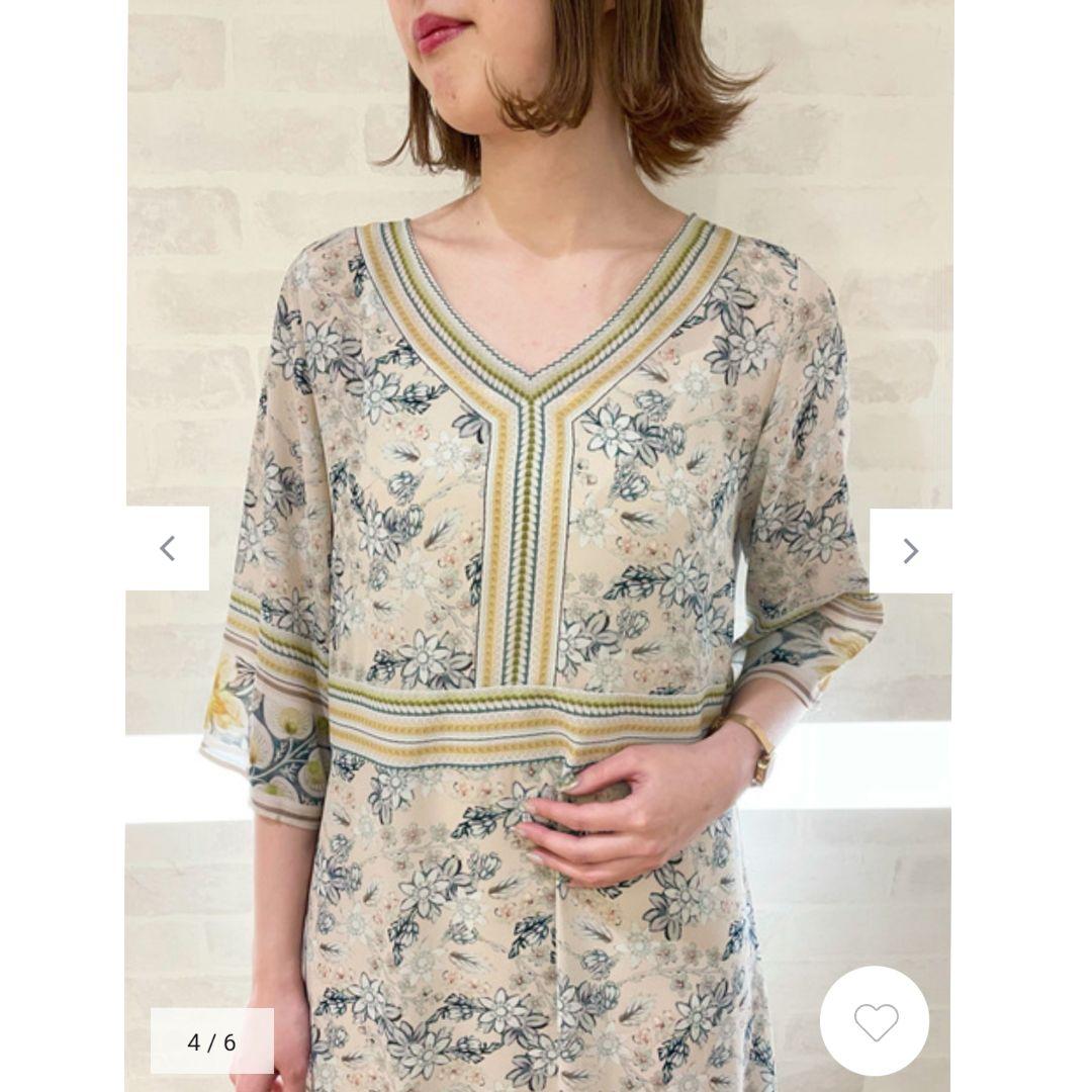 新品✨グレースコンチネンタル✨サラサフラワーワンピース