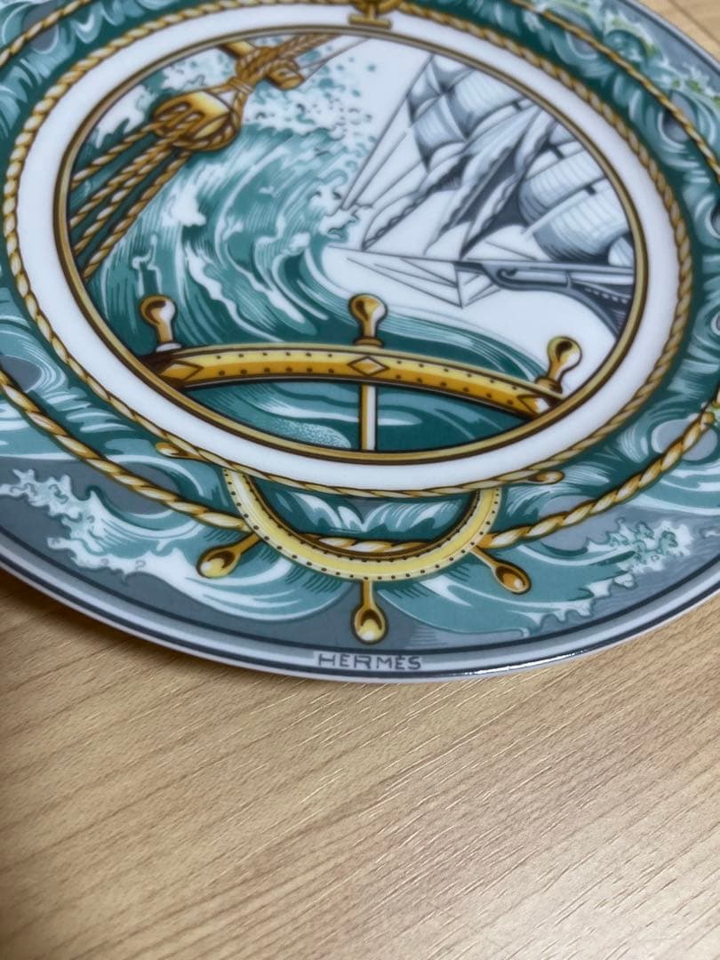 期間限定お値下げ エルメス パッチワークシリーズ 突風プレート 21cm 希少品