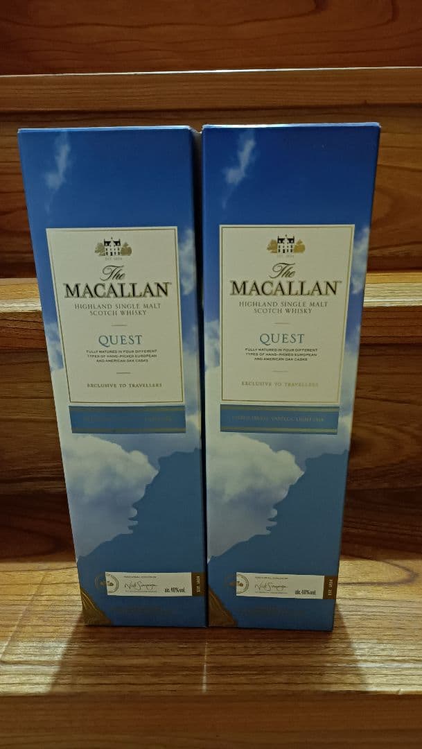 The Macallan Quest ウイスキー１㍑×２本