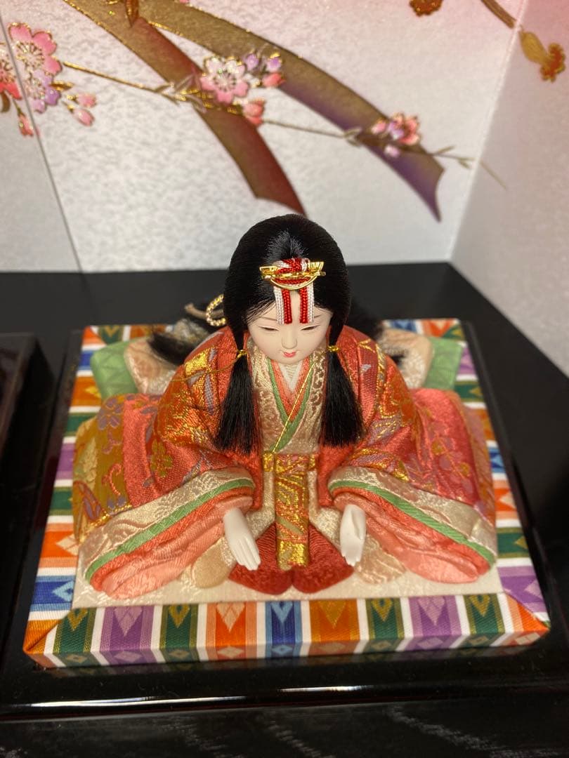 東京久月　木目込人形　ほのか　親王平飾り・頭　杉田明十志　原作・木目込　木村　綾