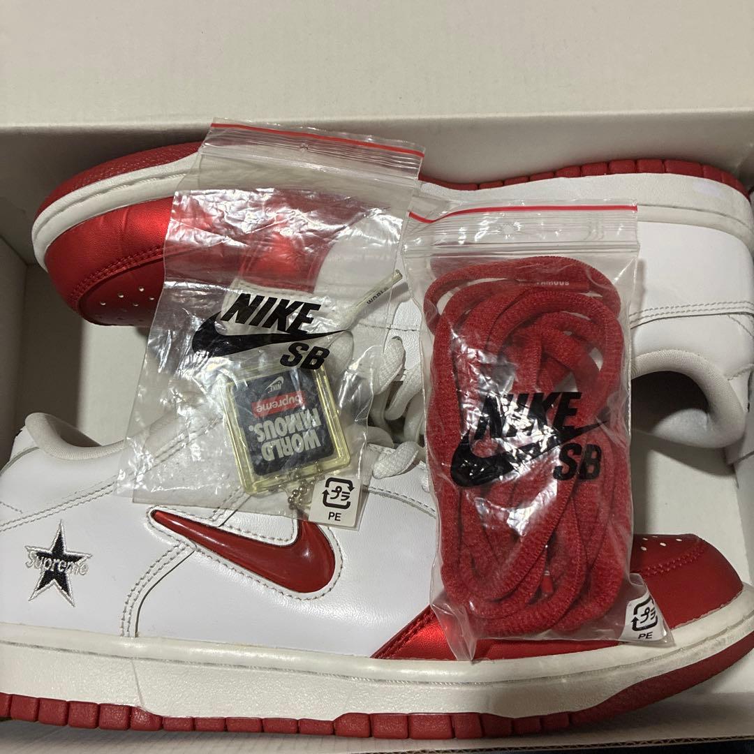 靴 supreme nike sb dunk low