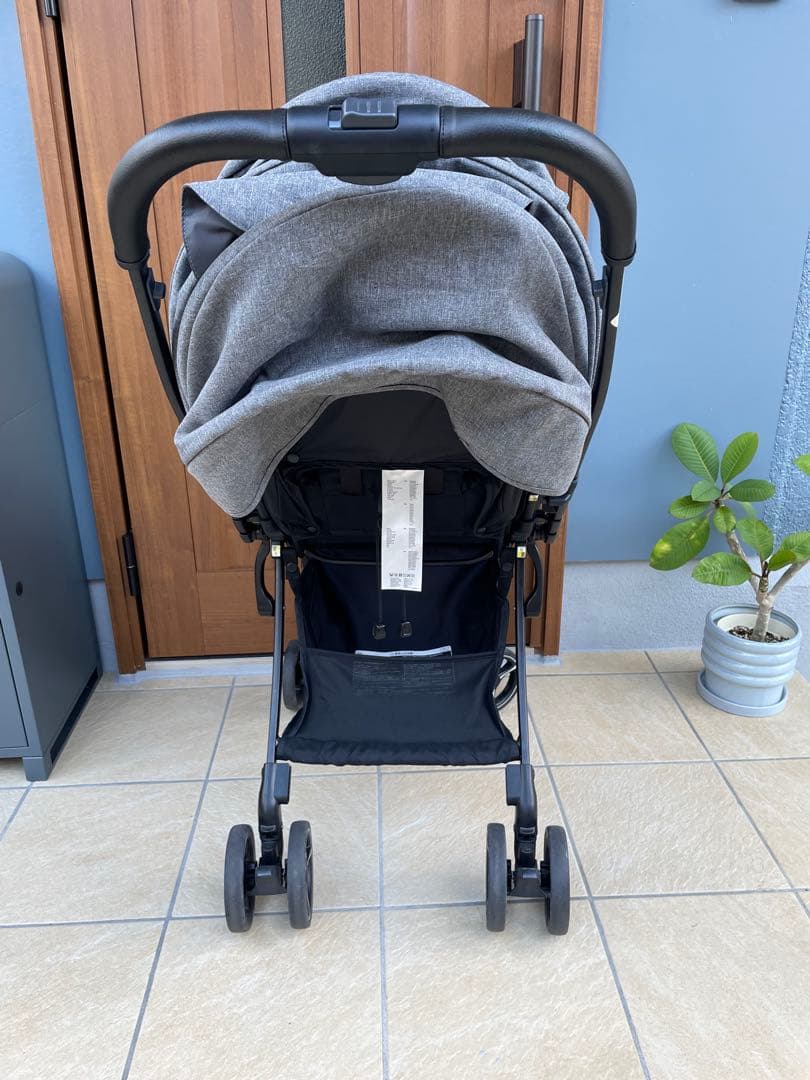 Joie グレー ベビーカー スマバキ　A型　両対面式軽量　折りたたみ　美品