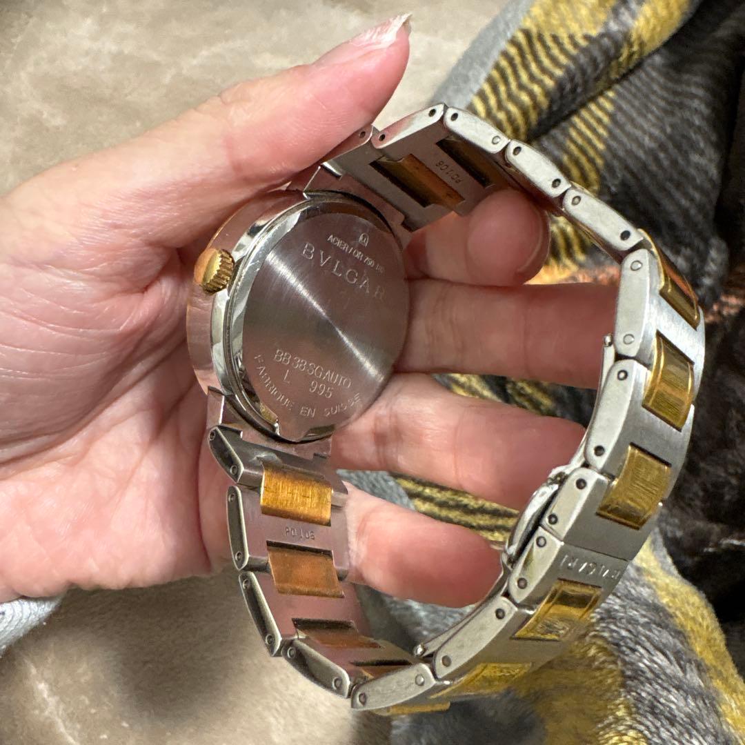 BVLGARI BVLGARIゴールド シルバー 腕時計