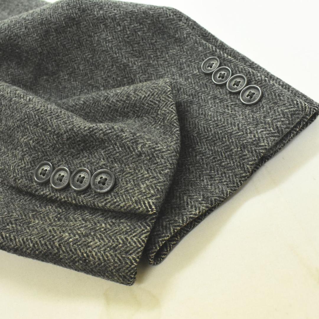 ブルックスブラザーズ 346 シングル チェスターコート ヘリンボーン柄