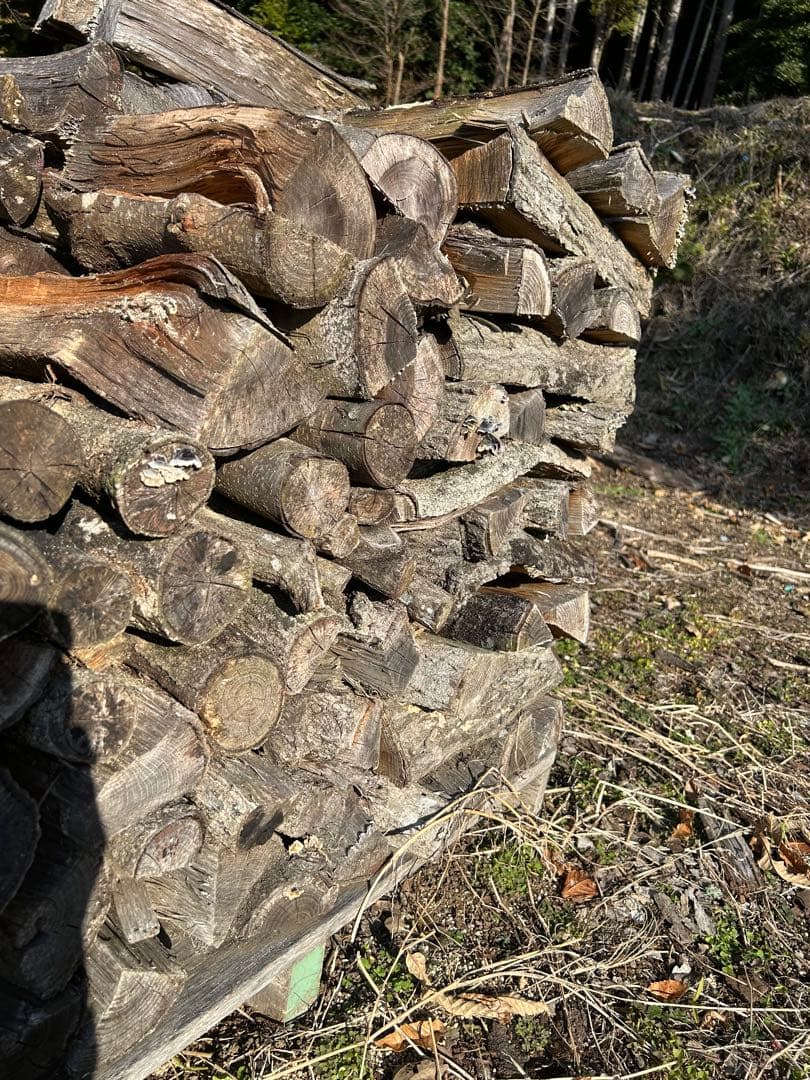 栃木県自然乾燥薪 薪ストーブ　雑木薪キャンプ用